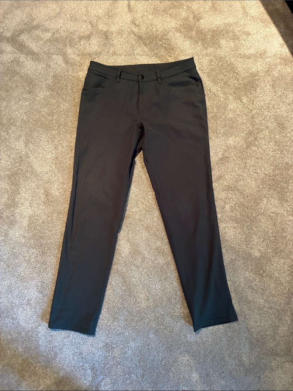 Lululemon ABC Classic Fit Men’s Pant 33x32 Spruce Green Warpstrem